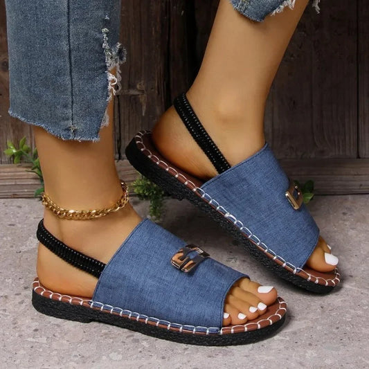 Sandales à talon en coin orthopédiques Gianna™