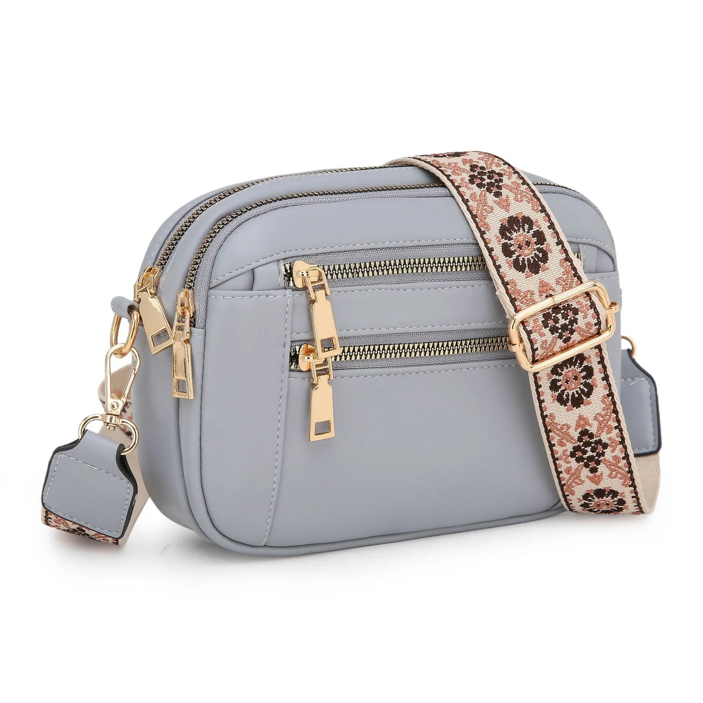 Violet | Sac à bandoulière en cuir refined