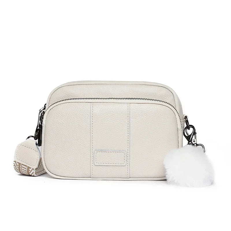Sac à épaule en cuir fin Maeve