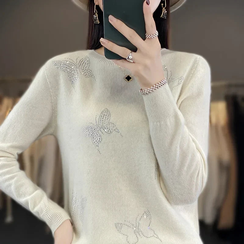 Rhoda | Pull en forme de papillon