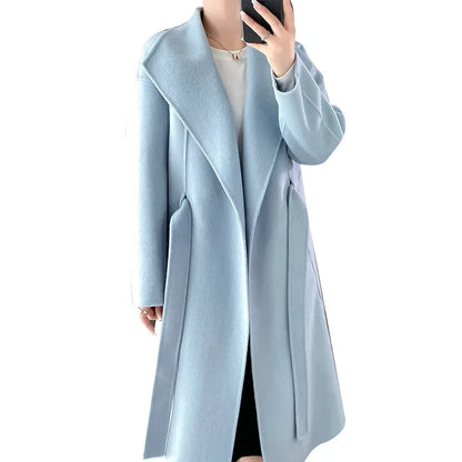 Casmira™ | Manteau en cachemire avec ceinture