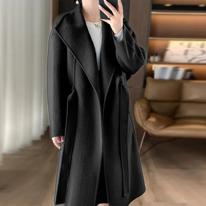 Casmira™ | Manteau en cachemire avec ceinture