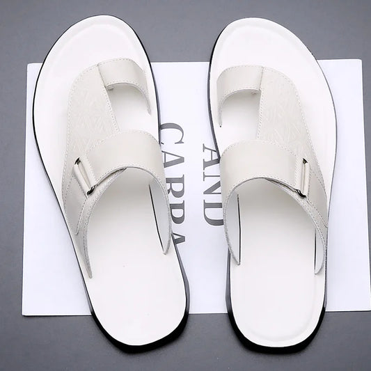 Sandales en cuir nu Callen Luxe™
