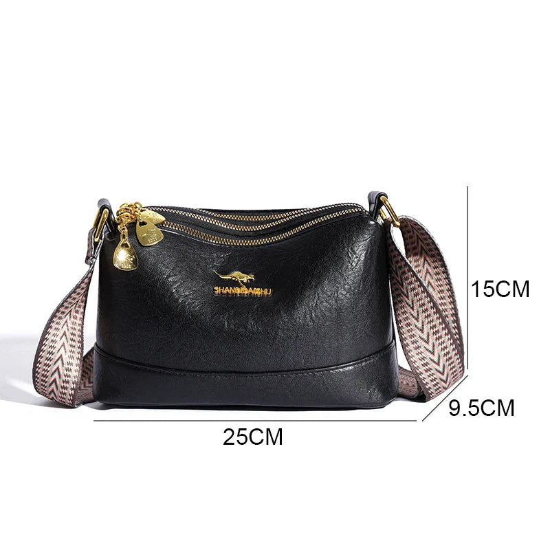 Addison | Sac à bandoulière en cuir raffiné