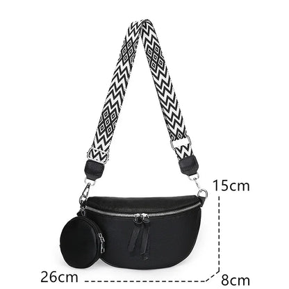 Hayley | Sac à bandoulière en cuir raffiné