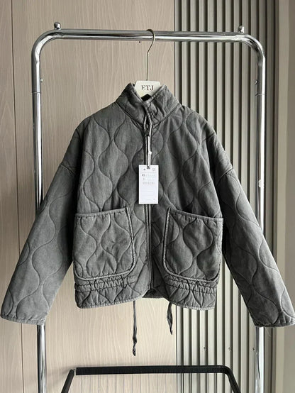 Roz - Veste Détaillée de Poche Quotidienne