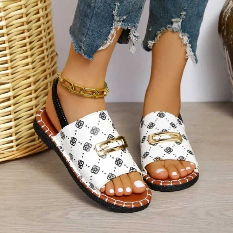Sandales à talon en coin orthopédiques Gianna™