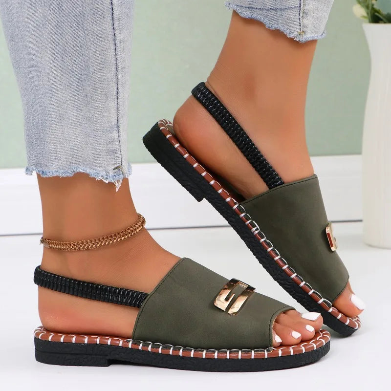 Sandales à talon en coin orthopédiques Gianna™