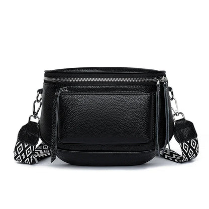Elsie | Sac à épaule en cuir raffinée
