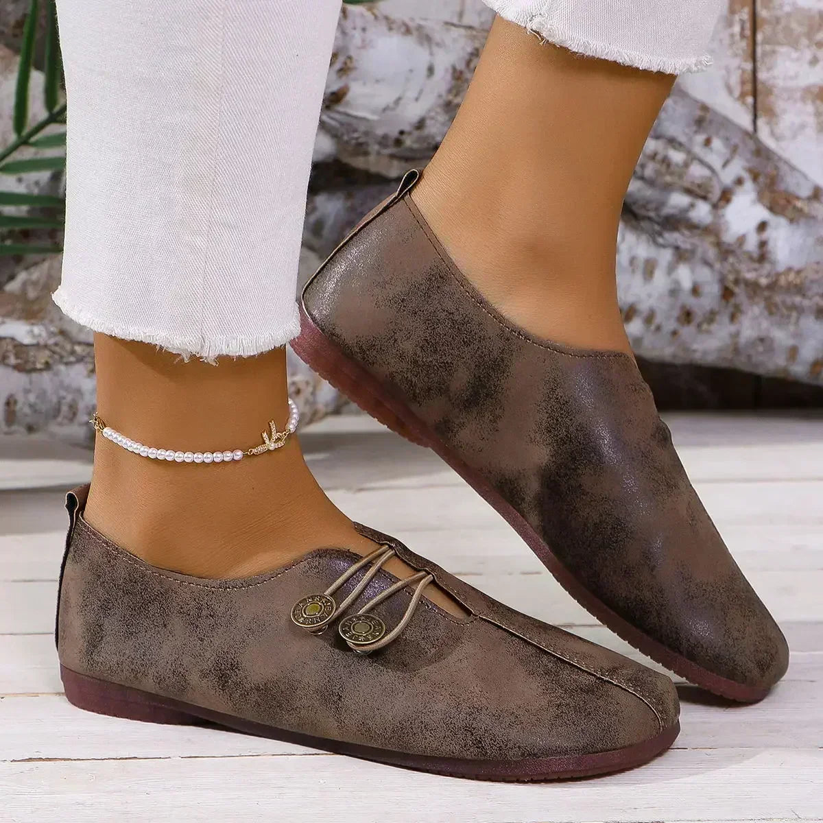 Jaimy | Mocassins en daim doux pour femmes™