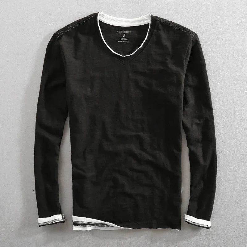 Léo™ | Chemise à manches longues en coton