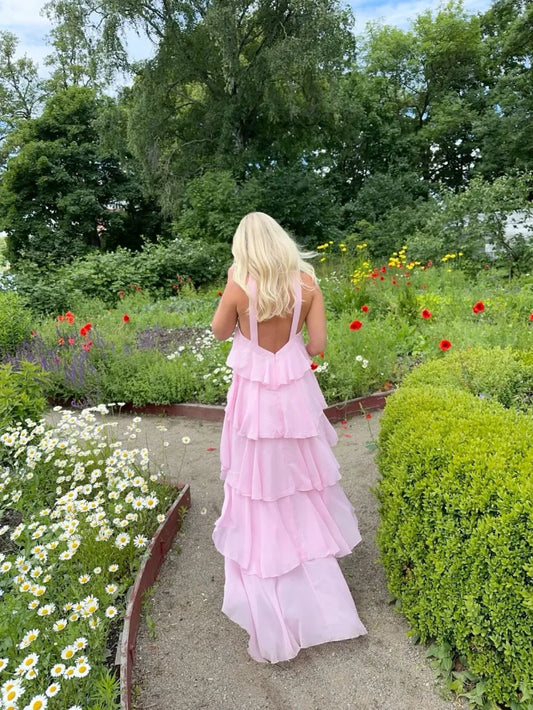 Amira | Robe longue à paillettes sans dos