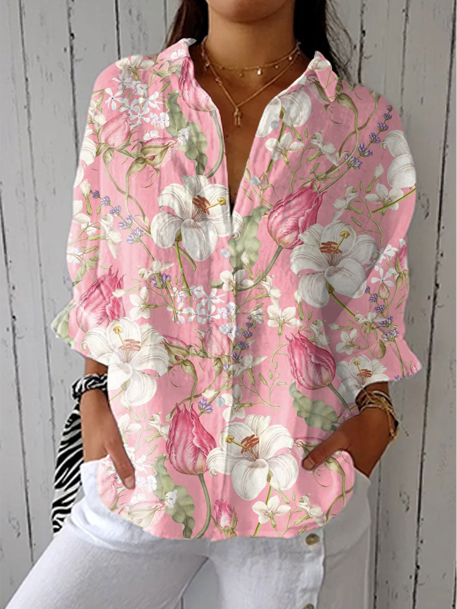 Frances | Blouse Élégante Bloom