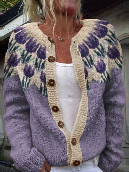 Keysha | Veste à motif floral