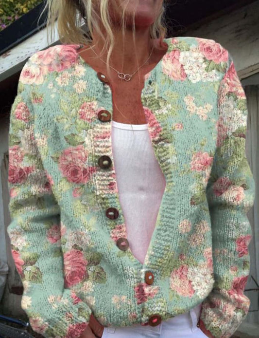 Merryn | Gilet élégant à motif floral