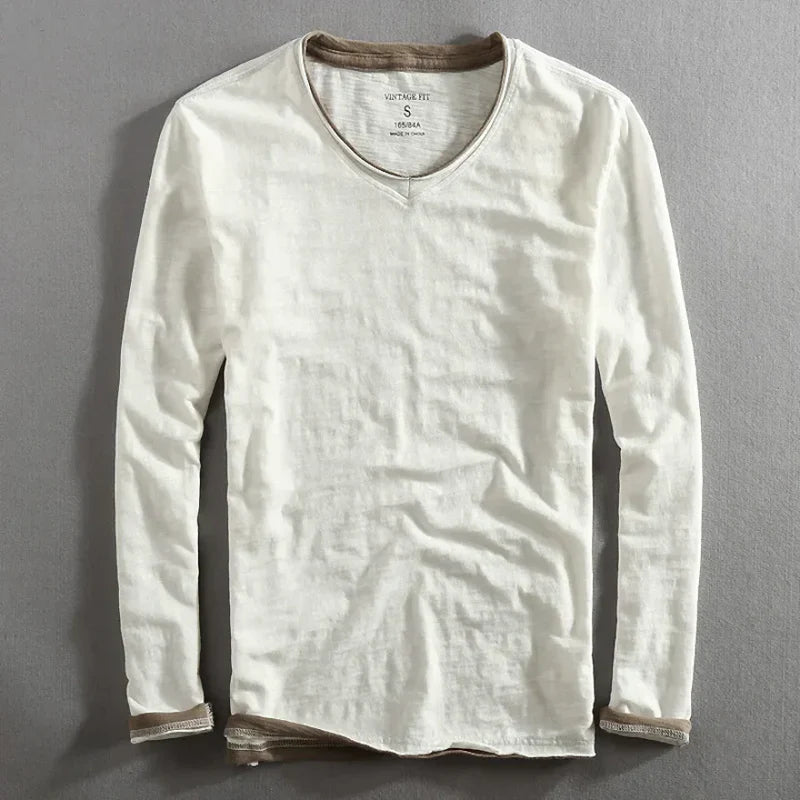 Léo™ | Chemise à manches longues en coton