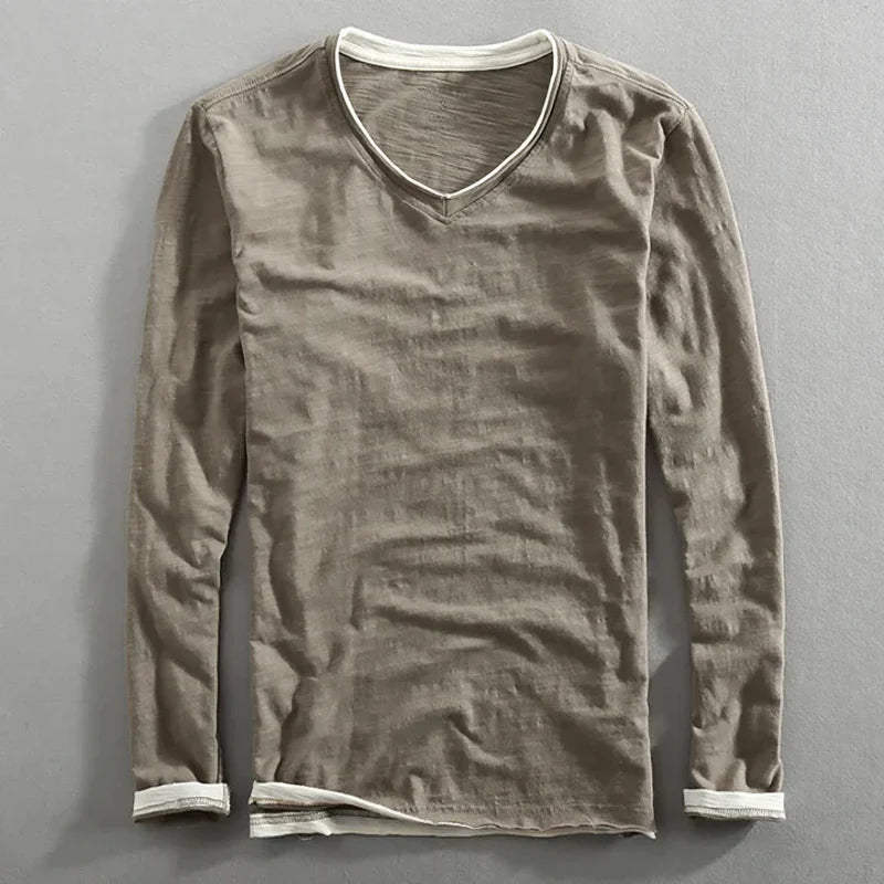Léo™ | Chemise à manches longues en coton