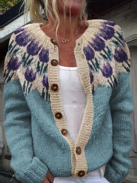 Keysha | Veste à motif floral