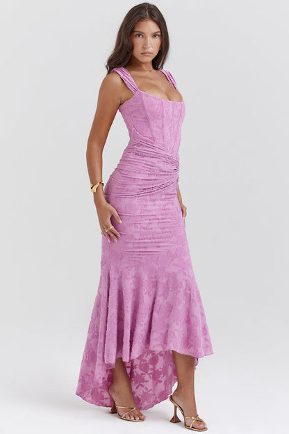 Sienna | Robe mi-longue élégante