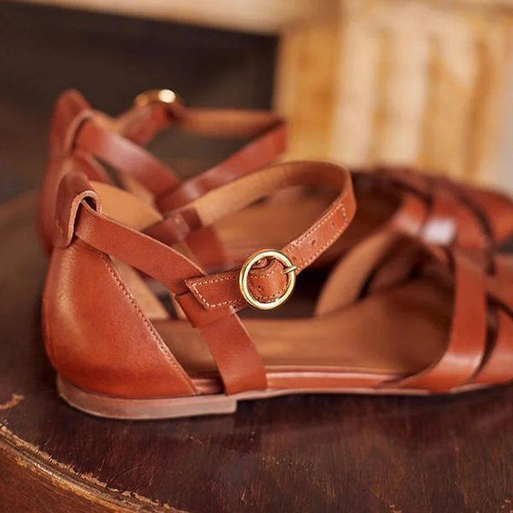 Alma | Sandales plates à bride retenue