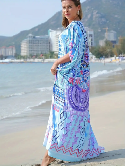 Robe Tropicale Tribale