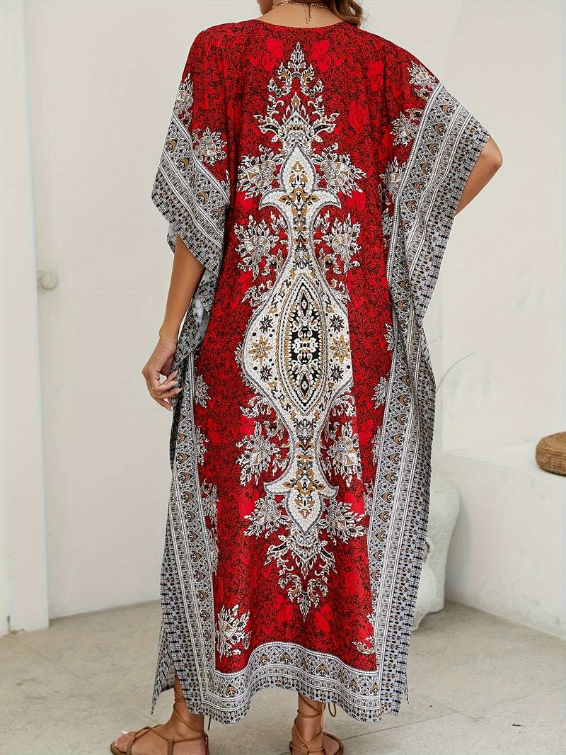 Robe tribale tropicale