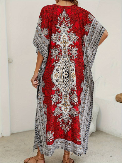 Robe tribale tropicale