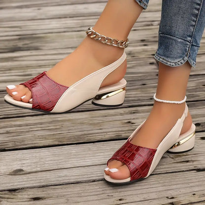 Sandales élégantes en cuir orthopédiques Whitney™