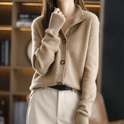 Annie™ | Gilet en cachemire tricoté