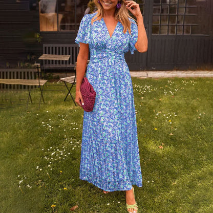 Romy | Robe d'été avec encolure en V