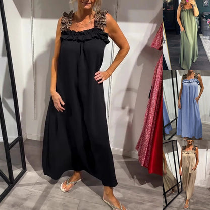 Tabea | Robe décontractée sans manches avec poches